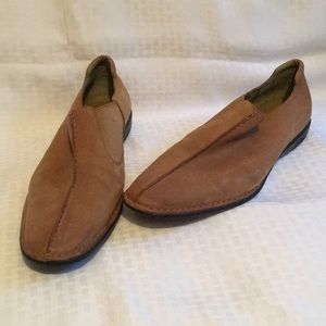 Tsubo Sz 11 Leather Suede Tan Mens Shoes